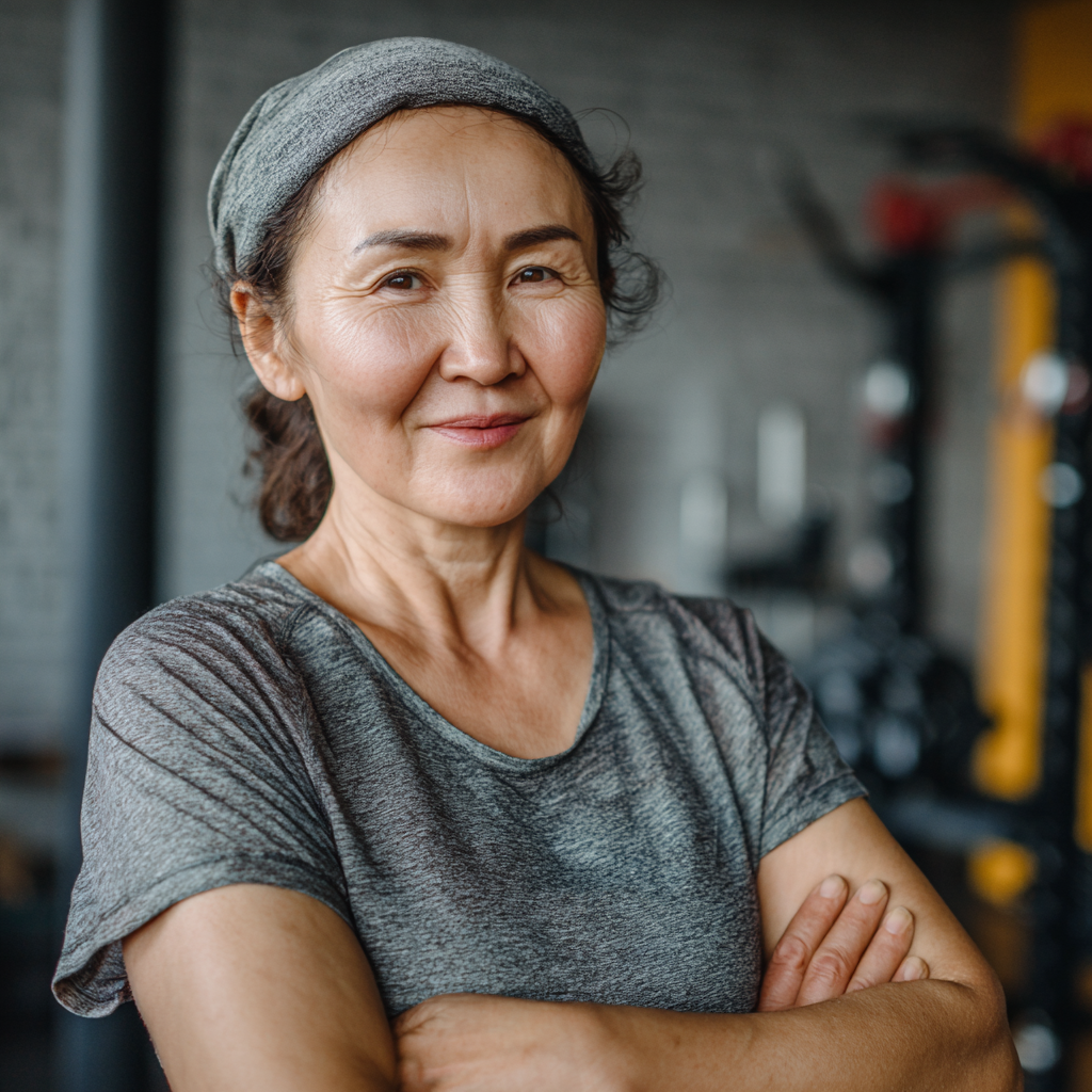 O'zbekistonlik professional efektiv fitness mashqlarida, vaqtni tejash va natijaga yo'nalganlik